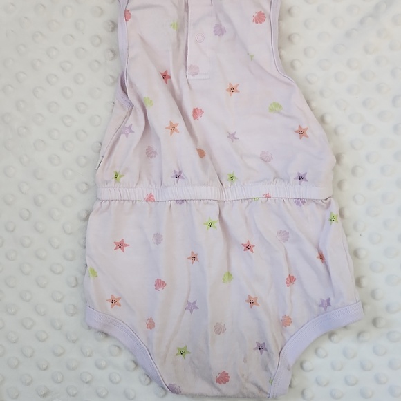 Beach Days Seastar And Seashell Romper - Picture 5 of 5